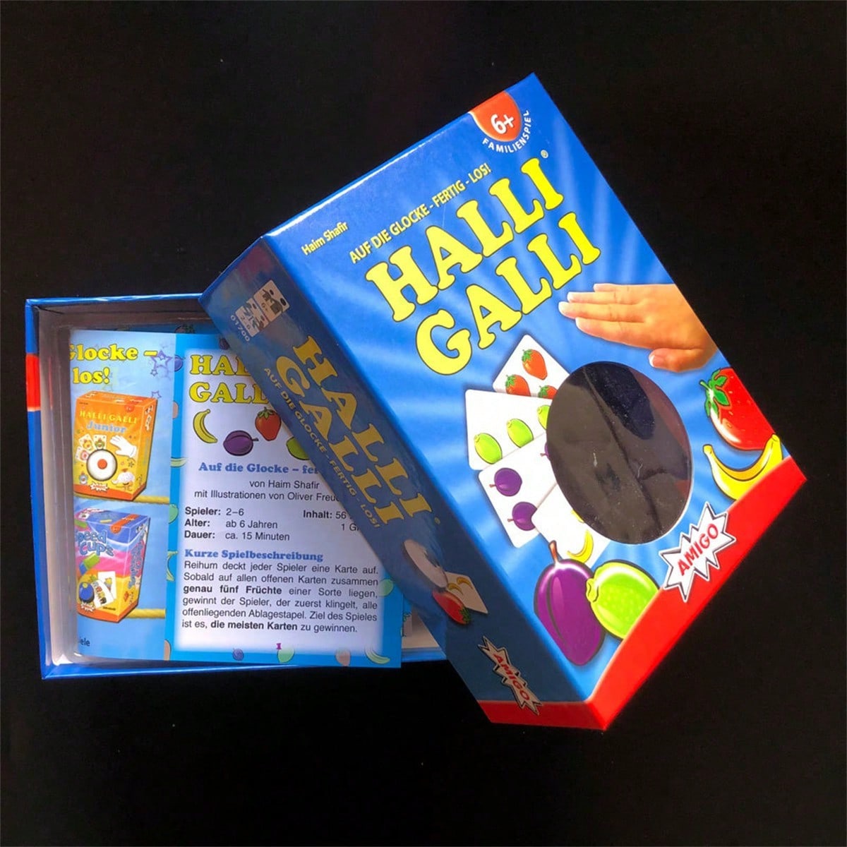 Board Game Fun - 1 Halli Galli Family Gathering Game