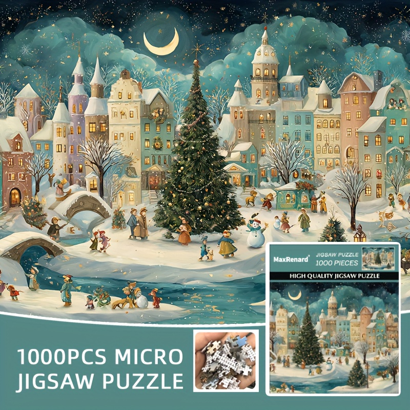 Christmas Jigsaw Puzzles for A - огляд і ціна Jigsaw Puzzle Adult
