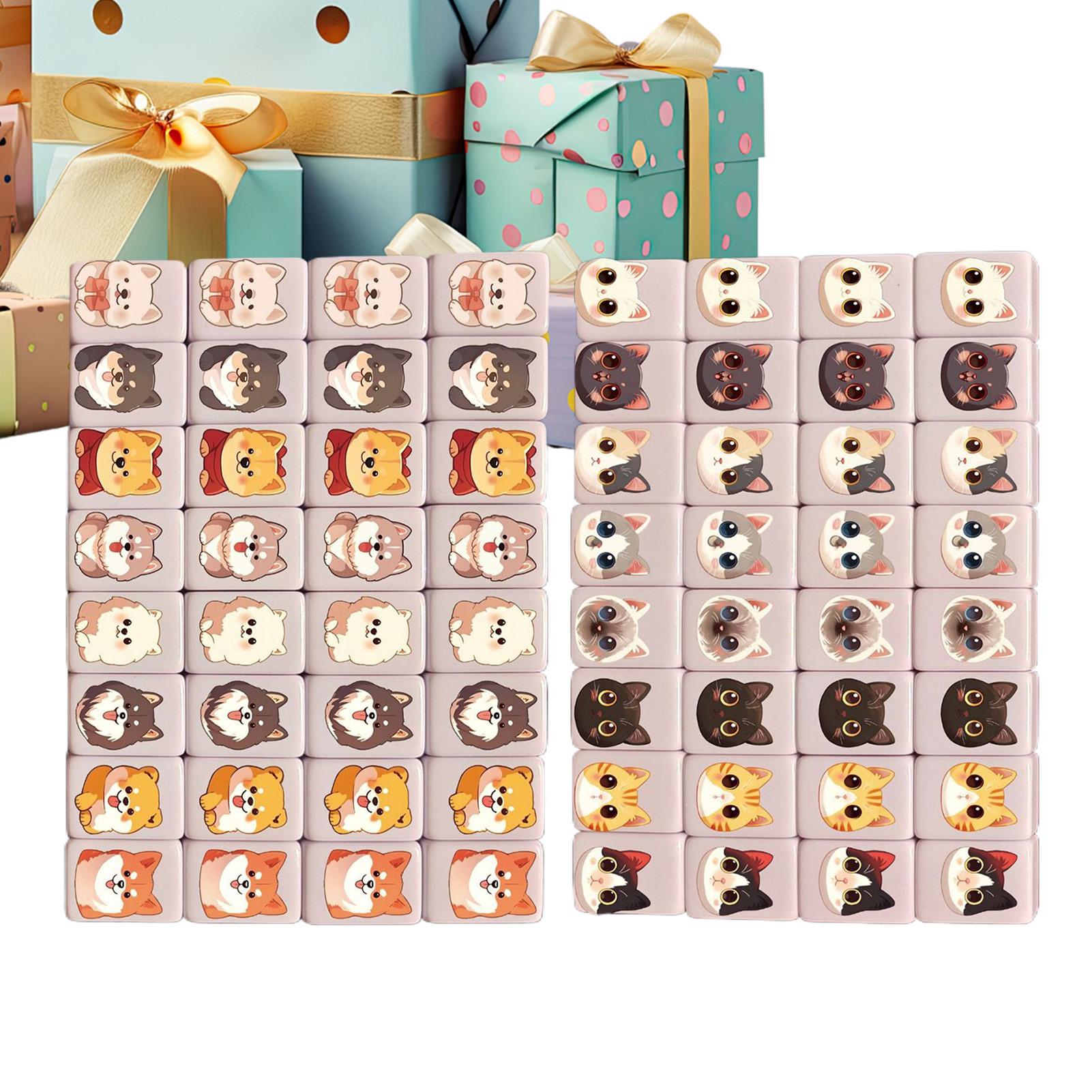 65Pcs mini Mahjong Board Games - огляд і ціна Board Game Zone