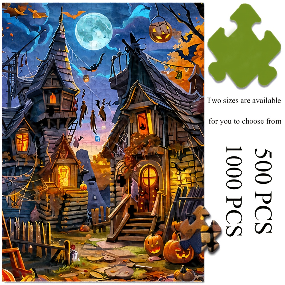 Halloween Puzzle 500-2000Pcs:  - огляд і ціна Jigsaw Puzzle Adult