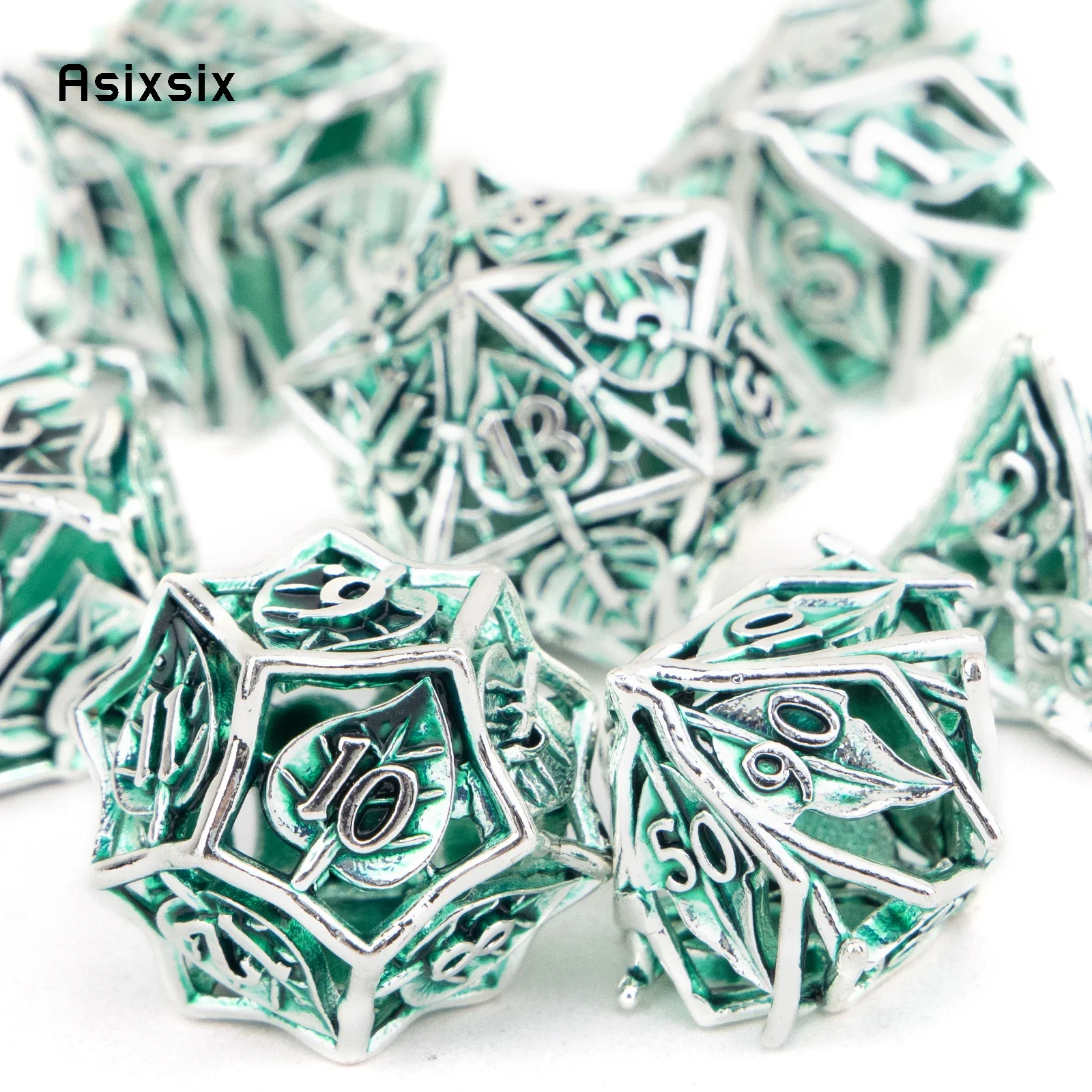 Metal Dice, Perfect For Tablet - огляд і ціна Dice Set Polyhedral