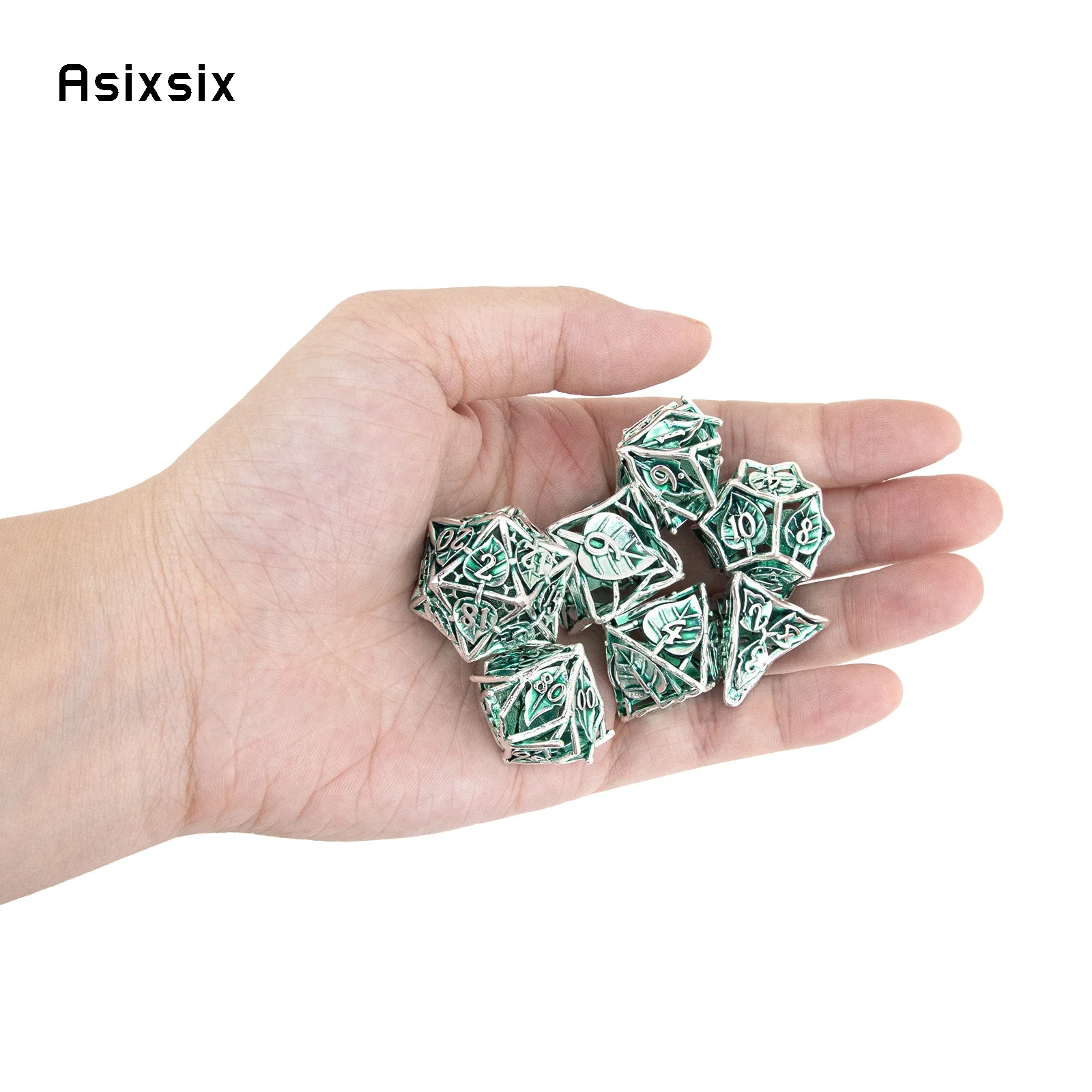 Metal Dice, Perfect For Tablet - огляд і ціна Dice Set Polyhedral