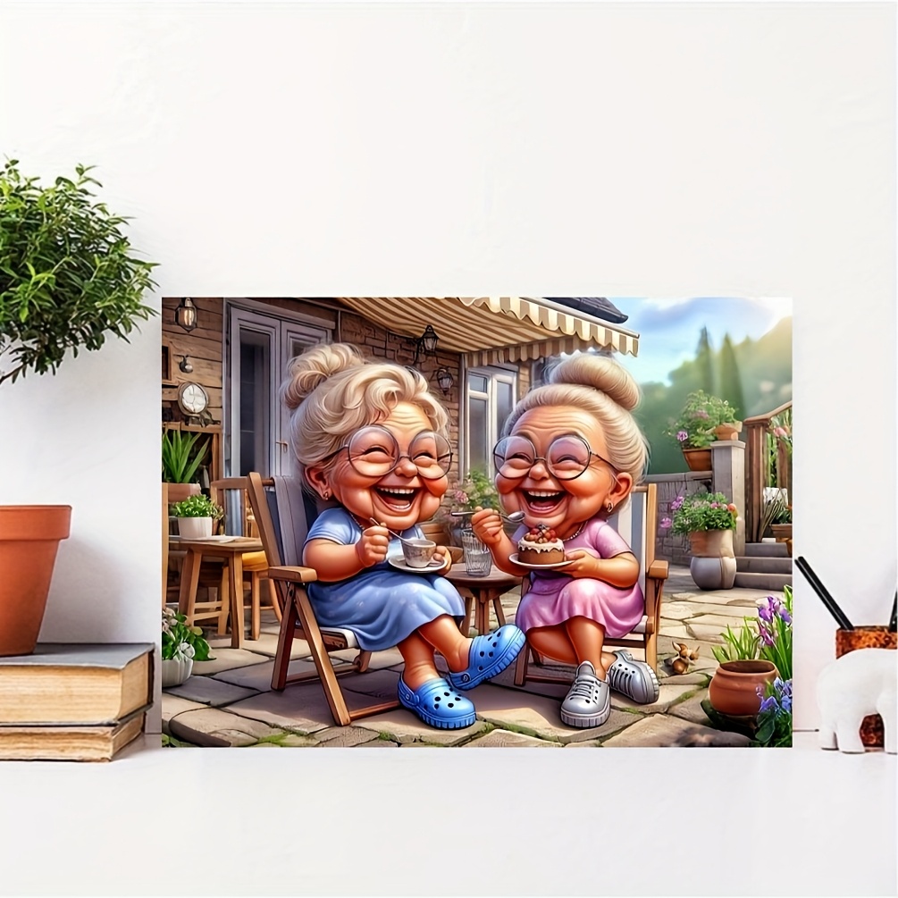 1000pcs Grandma'S Afternoon Te - огляд і ціна Jigsaw Puzzle Adult