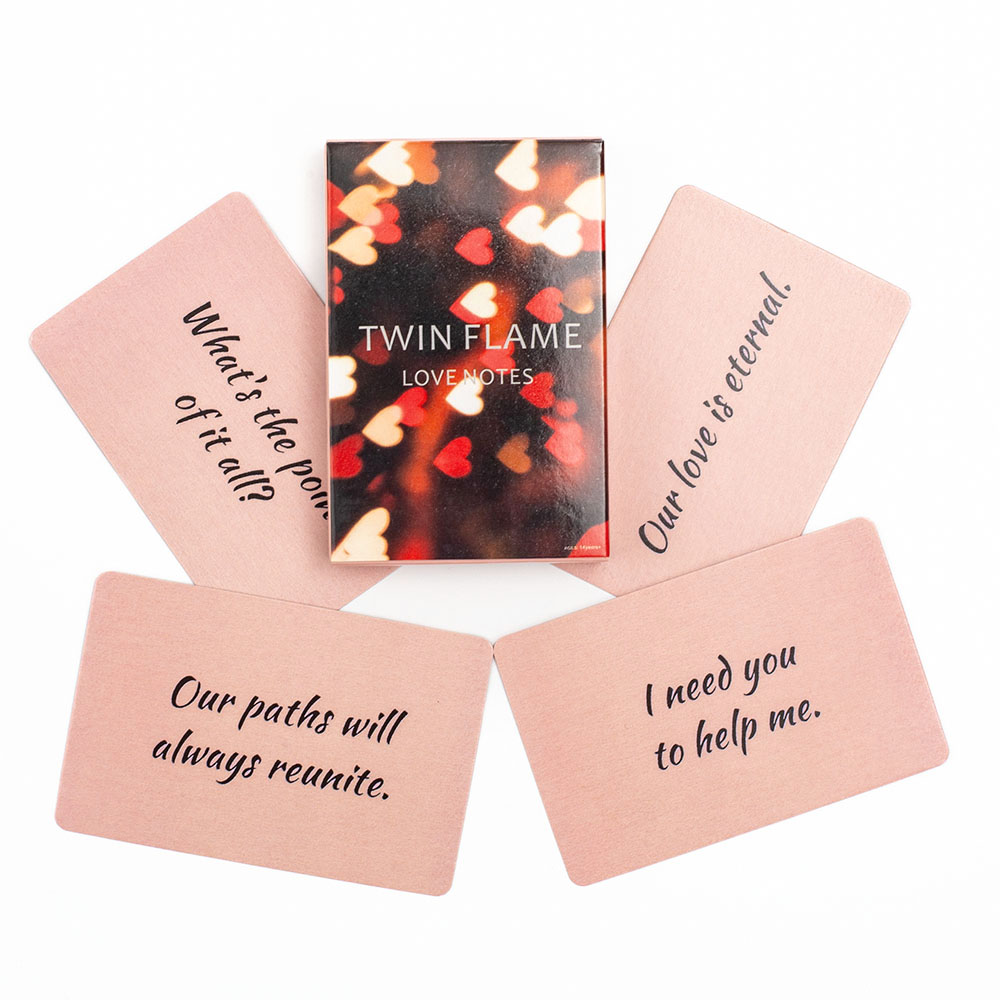Twin Flame Love Notes Oracle C - огляд і ціна Board Game Zone