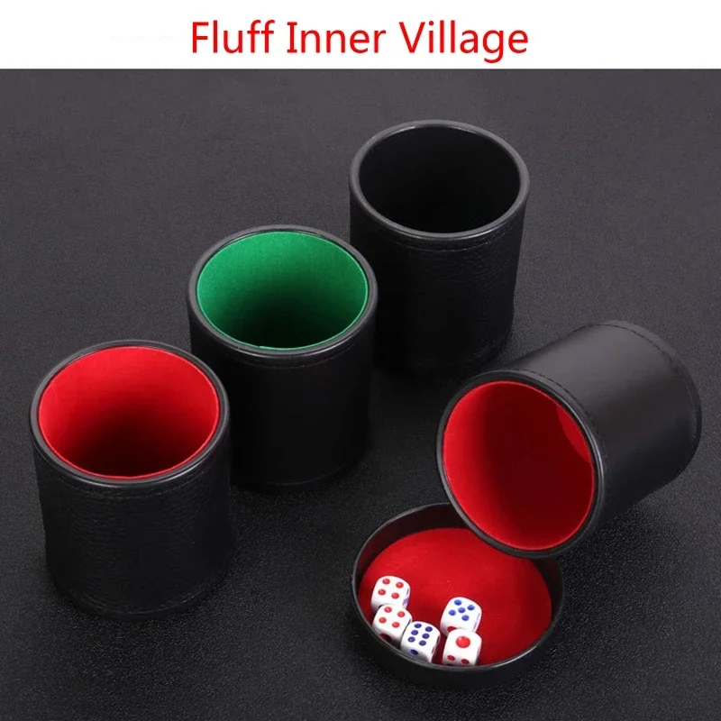 Dice Cup Set with Lid - Green/ - огляд і ціна Board Game Yahtzee