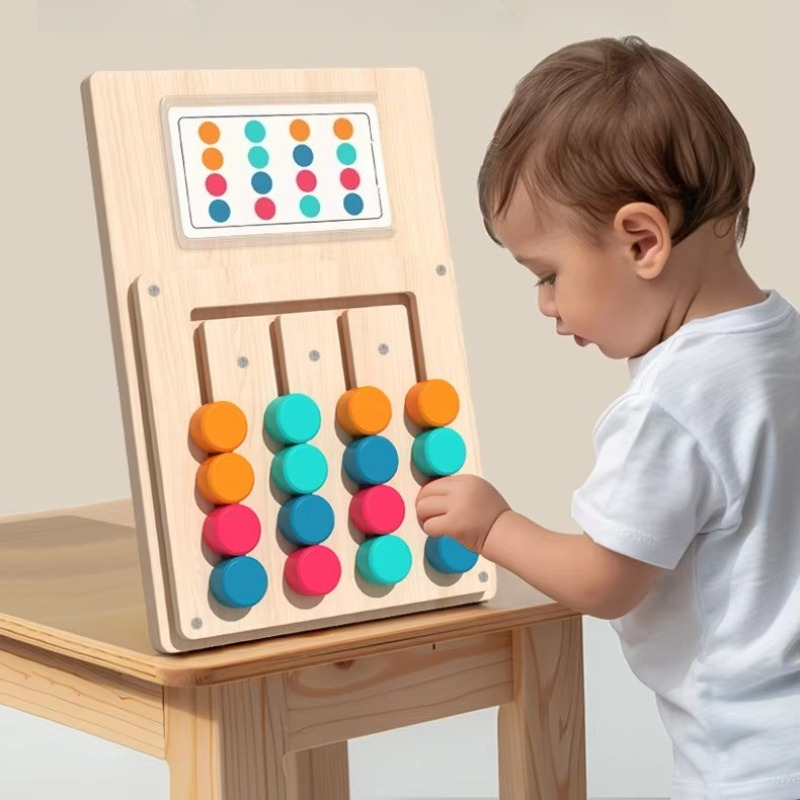 Kids Montessori Color Shape Ma - огляд і ціна Board Game Name